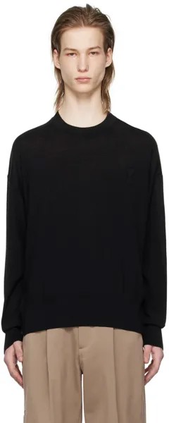 Черный свитер Ami de Cœur Ami Paris, цвет Black