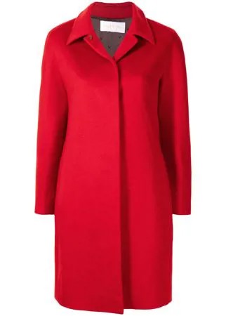 Valentino Pre-Owned кашемировое пальто с потайной застежкой