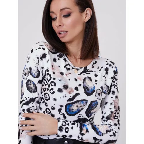Лонгслив A-A Awesome Apparel by Ksenia Avakyan, размер 56, белый, синий