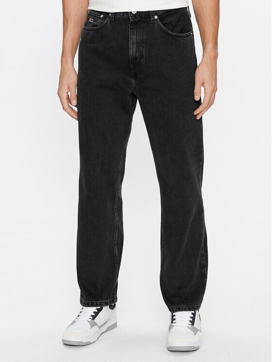Джинсы свободного кроя Tommy Jeans, черный