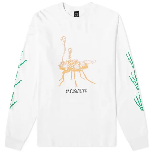 Футболка Brain Dead Long Sleeve Worm in the Apple Tee