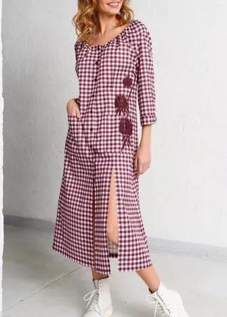 Платье ArtRibbon-3429P В цвете: Красный, Розовый; Размеры: 50,52,46,48,54,44