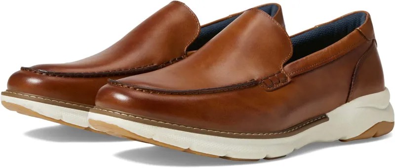 Лоферы Frenzi Moc Toe Venetian Loafer Florsheim, цвет Cognac Smooth