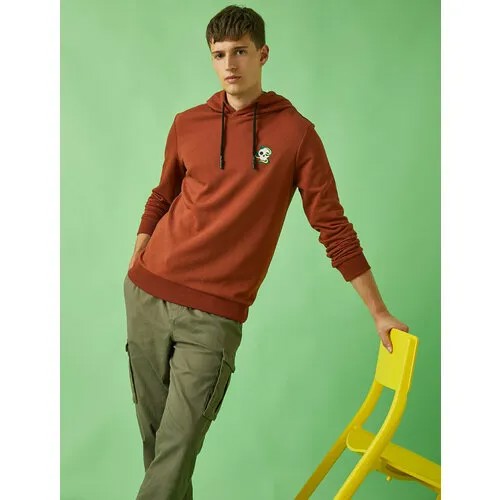 Толстовка KOTON, размер M, коричневый