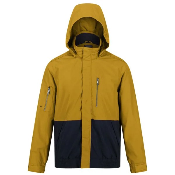 Куртка Regatta Feelding Colour Block Waterproof Bomber, желтый