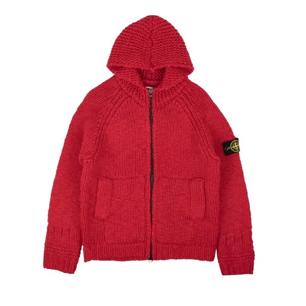 Толстовка Stone Island Zip Up 'Red', красный