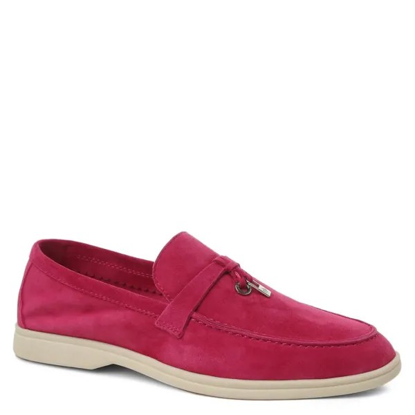 Лоферы женские Tendance SW6046-1 красные 38 EU