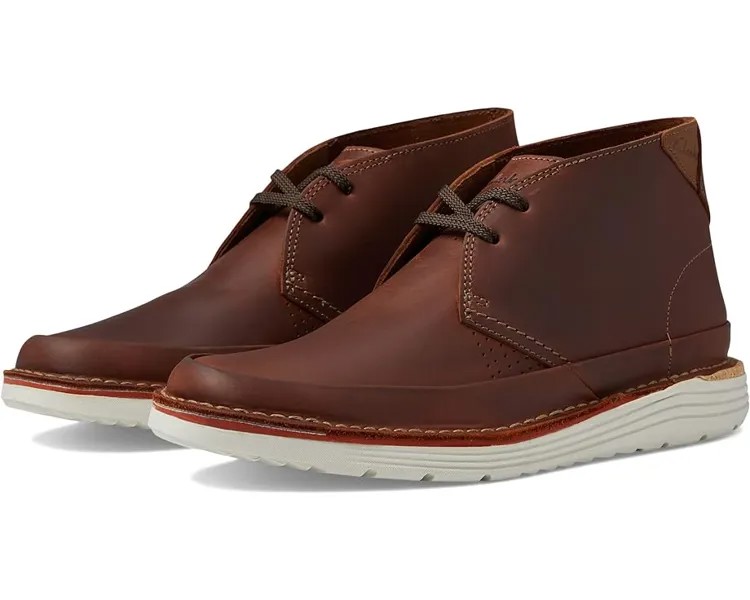 Ботинки Clarks Bruno Top, цвет Light Brown Leather