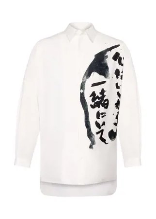 Хлопковая рубашка Yohji Yamamoto