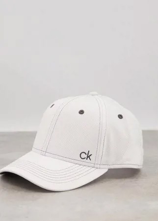Белая кепка Calvin Klein Golf-Белый