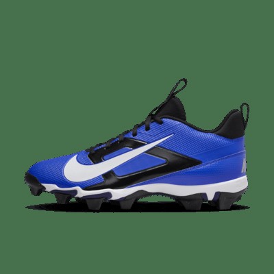 Бутсы Nike Alpha Menace 4 Shark Football Cleats, цвет Hyper Royal/Metallic Silver/Midnight Navy/White
