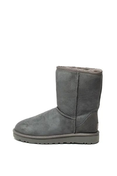 Ботинки-Слипоны Classic Short II Ugg, серый