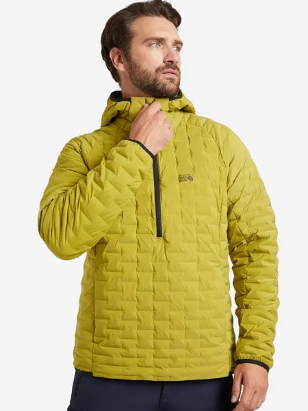 Пуховик мужской Mountain Hardwear Stretchdown™ Light Pullover, Зеленый