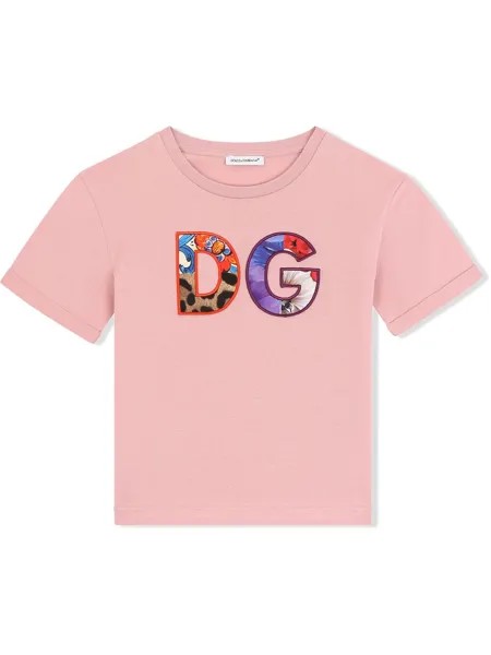 Dolce & Gabbana Kids футболка с логотипом