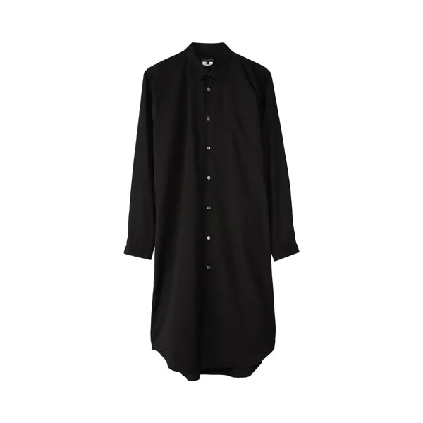 Длинная рубашка Comme des Garçons Homme Plus, черная