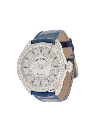 Backes & Strauss наручные часы Piccadilly Blue Velvet 40 мм