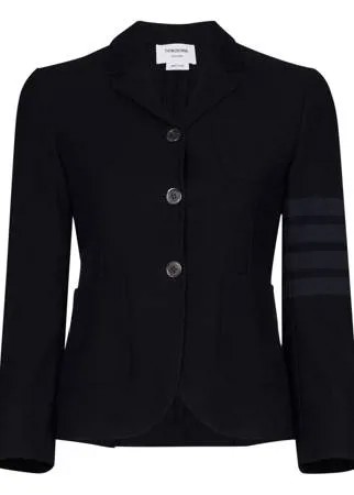 Thom Browne твиловый пиджак с полосками 4-Bar