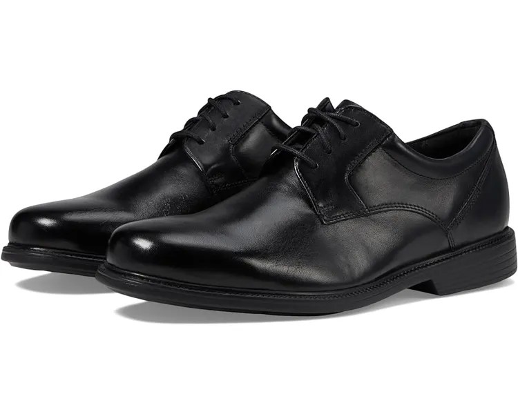 Оксфорды Rockport Charles Road Plain Toe, цвет Black Leather