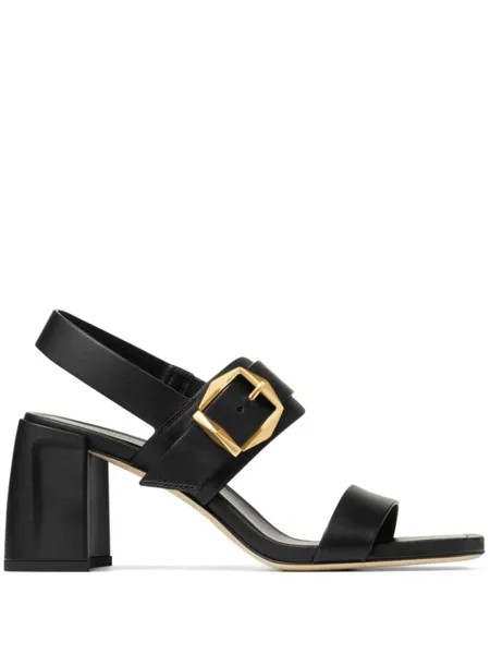 Jimmy Choo босоножки Hawke 70 с пряжками, черный