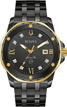 Японские наручные  мужские часы Bulova 98D176. Коллекция Marine Star