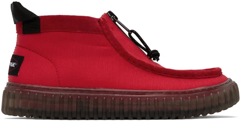 Красные ботинки Clarks Originals Eastpak Edition Torhill на молнии