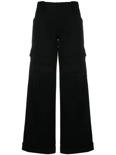 TOM FORD широкие брюки карго, черный