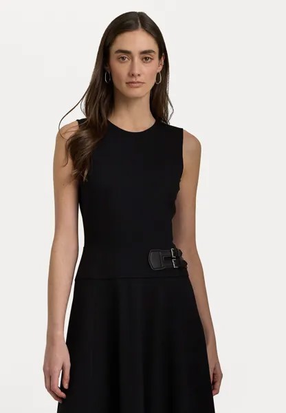 Платье-футляр CHELLIS SLEEVELESS DAY DRESS Lauren Ralph Lauren, цвет black