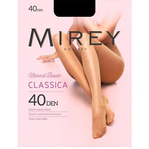 Колготки Mirey Classica, 40 den, размер 5, черный