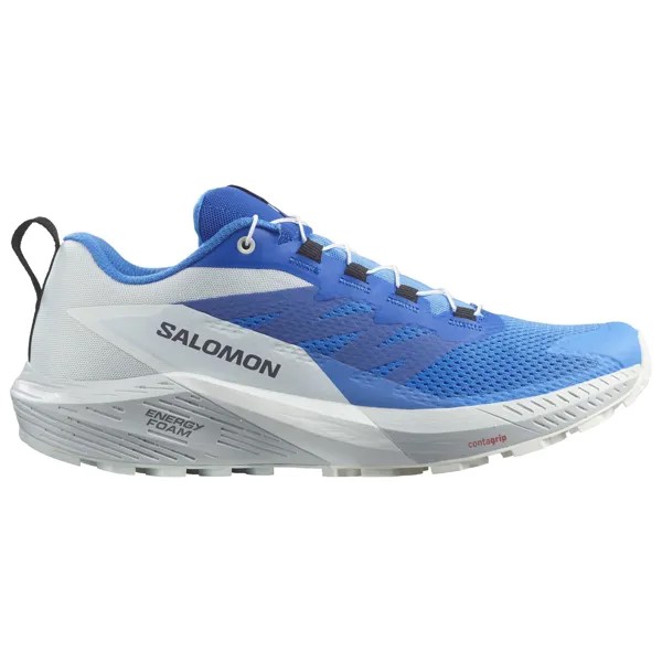 Кроссовки для бега по пересеченной местности Salomon Sense Ride 5, цвет Ibiza Blue/Lapis Blue/White