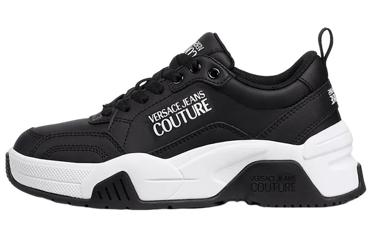 VERSACE JEANS Stargaze Lifestyle Shoes Women's Low-top Black/White