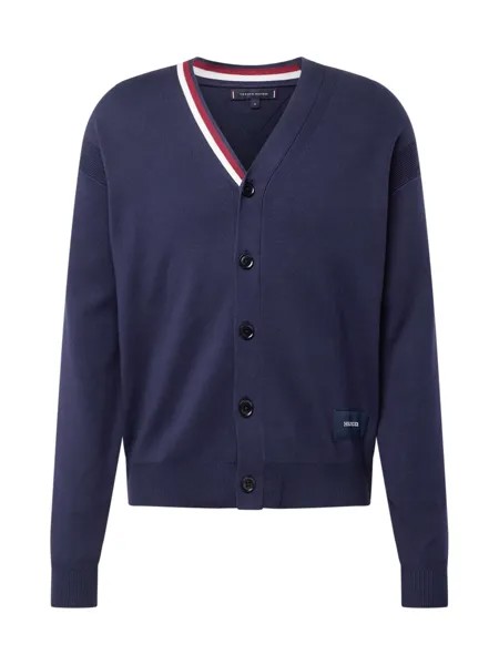 Вязаный кардиган Tommy Hilfiger, темно-синий