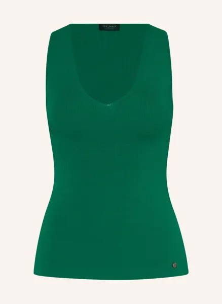 Вязаный топ TED BAKER JOSIIY, зеленый