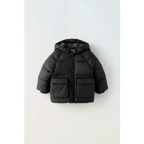 Куртка Zara демисезонная, размер 2-3 года (98 cm), черный
