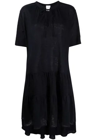 Allude платье-футболка с завязками