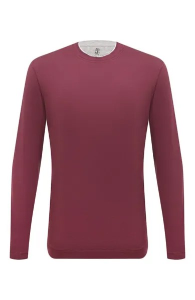 Хлопковый лонгслив Brunello Cucinelli