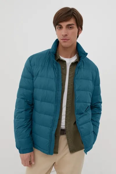 Куртка мужская Finn Flare BAS-20052 бирюзовая 3XL
