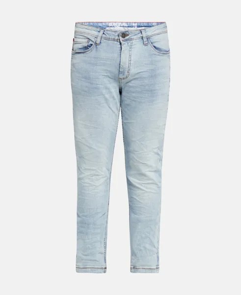 Прямые джинсы Sublevel, светло-синий