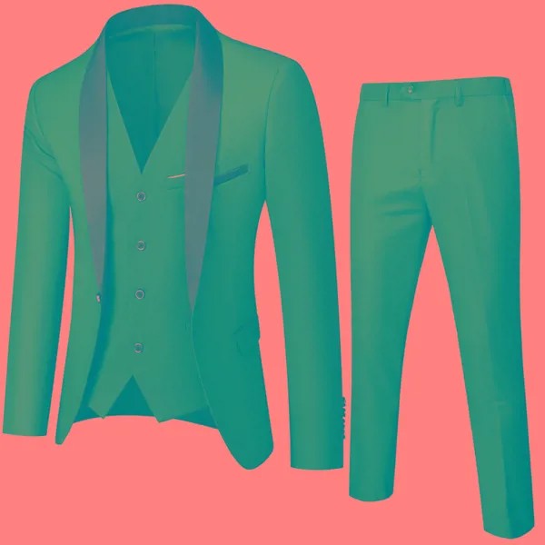 2021 деловая куртка, пальто, блейзеры, брюки, жилет, Мужская Свадебная жилетка из трех предметов, жилет большого размера, профессиональные костюмы