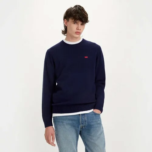 Свитер Levi's ORIGINAL HM SWEATER, размер L, синий