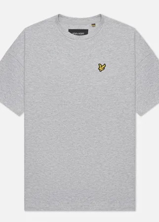 Женская футболка Lyle & Scott Oversized, цвет серый, размер S