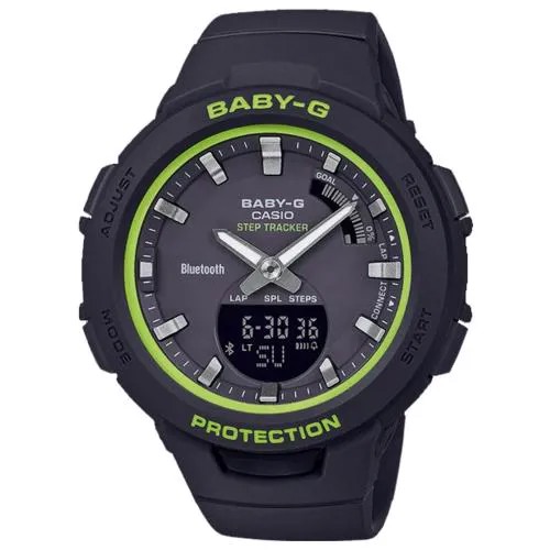 Наручные часы CASIO Baby-G BSA-B100SC-1A, серый, черный