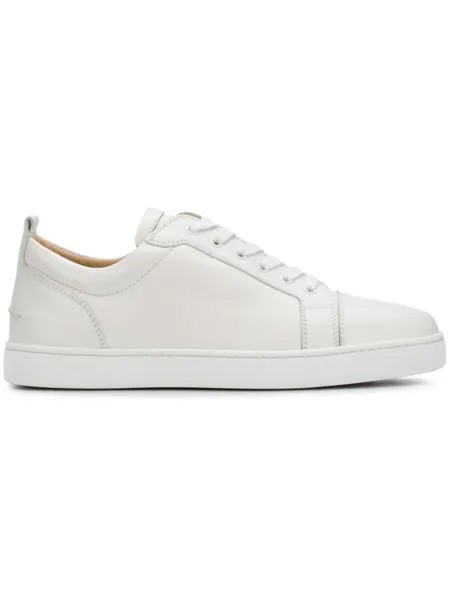 Christian Louboutin кроссовки на шнуровке, белый