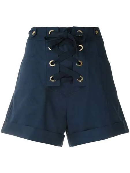 Isolda ISOLDA 2MAR2035 Shorts marinheiro Natural (Veg)->Cotton