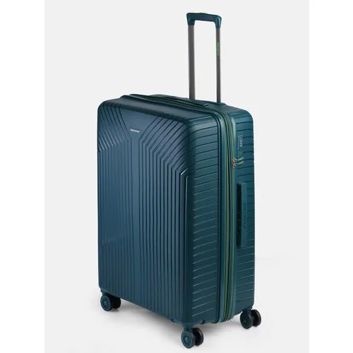 Чемодан MIRONPAN 675303, 130 л, размер L, зеленый