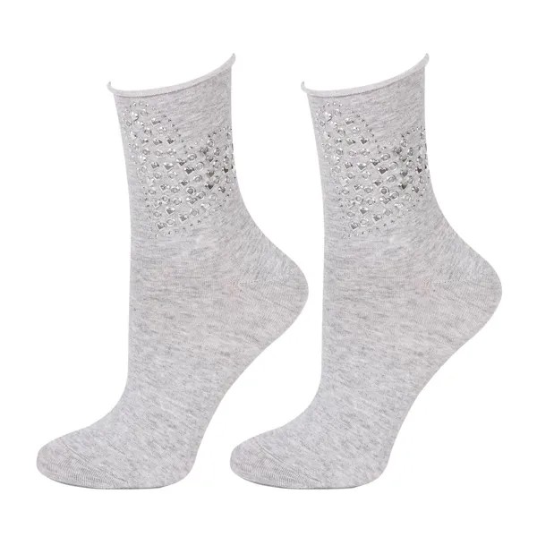Носки женские Marilyn SC HEART ROCK S38 серые 36-40