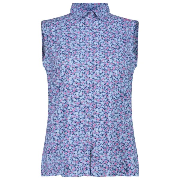 Блуза Cmp Shirt with Pattern, цвет Fuxia/Provenza/Sky