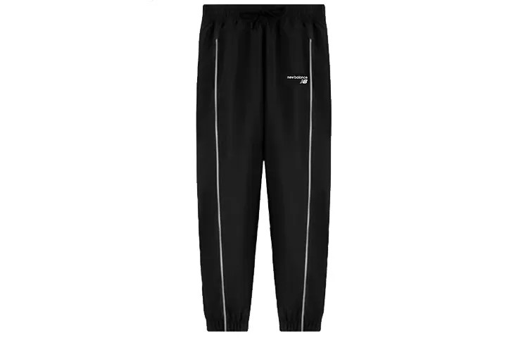 Женские трикотажные спортивные штаны New Balance, цвет Black