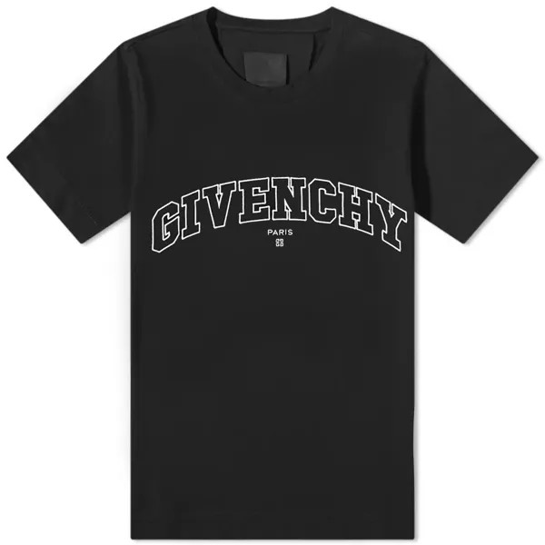 Футболка Givenchy College Embroidered Logo Tee