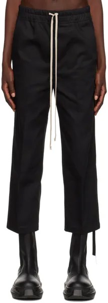 Черные укороченные брюки Rick Owens Drkshdw