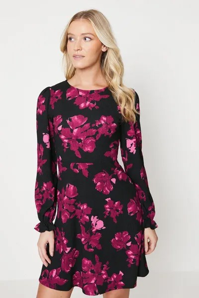 Мини-платье с цветочным принтом Dorothy Perkins, мультиколор